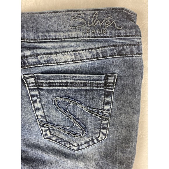 Silver Womens Jeans Blue Pixie Super Skinny 29x31 (27x28‎ Measured) - Picture 15 of 16
